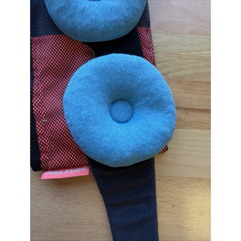 Manta Sleep Eye Mask & Manta Sleep Cool Eye Cups for Travel/ Headache Relief